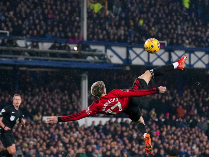 Stunning Garnacho goal inspires Man United to win over Everton