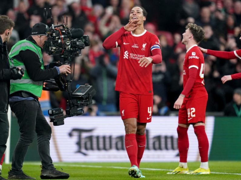 Virgil van Dijk leads Liverpool to Carabao Cup glory with winner against Chelsea