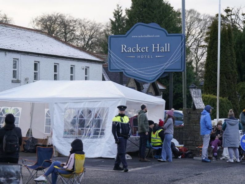 Man arrested as scuffles break out at asylum seeker hotel