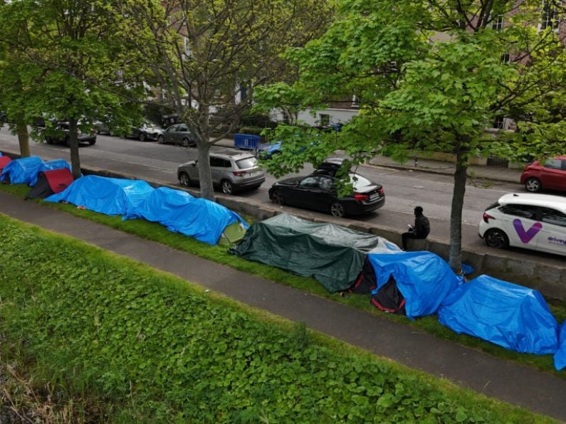 Asylum seeker camp cleared from Grand Canal