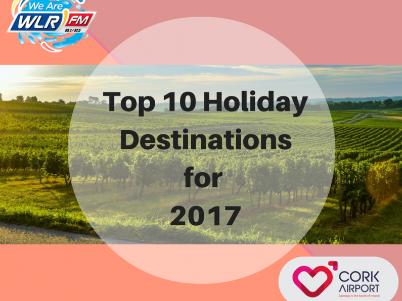 Top 10 Holiday Destinations for 2017