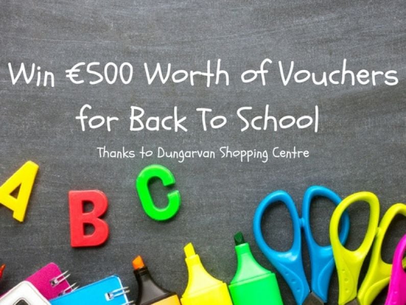 Win €500 worth of vouchers for back to school thanks to Dungarvan Shopping Centre on The Big Breakfast Blaa