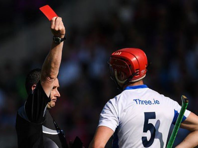 Waterford are expected to appeal against Tadhg de Burcas red card last Sunday