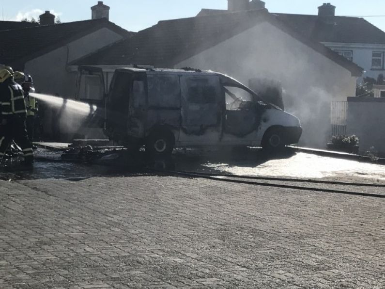 Man arrested after vehicle fire in Waterford City Housing Estate