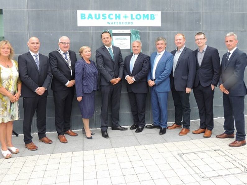 Taoiseach says €85m Bausch + Lomb investment represents the type of future possible for Waterford