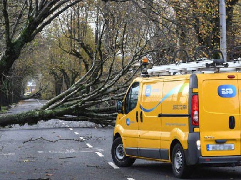 Over 10,000 homes around Waterford remain without power Wed morning