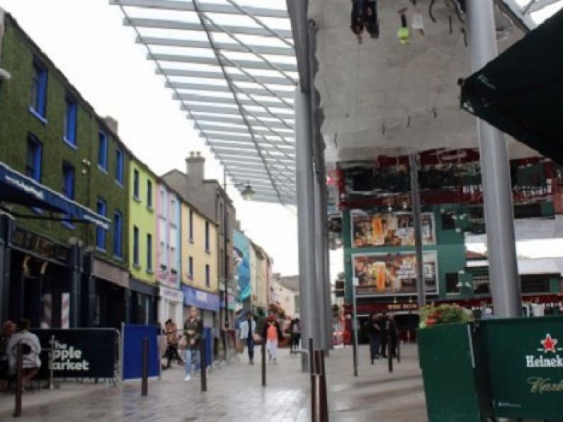 Rising bollards in operation at Waterford's Apple Market