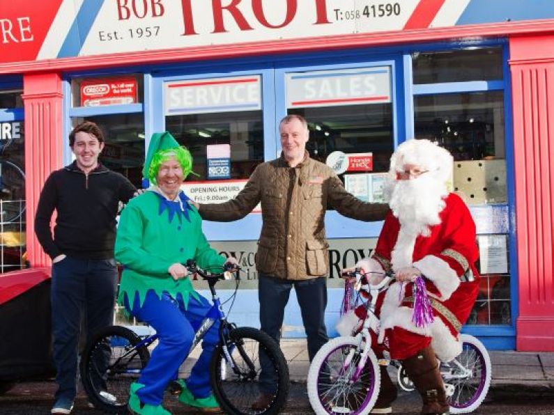 Cycle with Santa and win a brand new bike