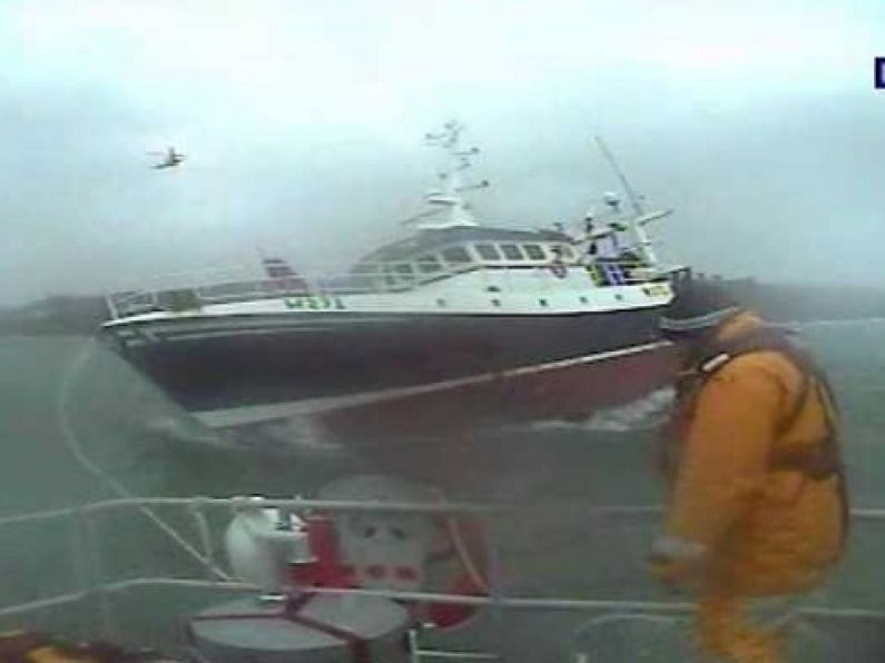 Trawler rescued in Dunmore East