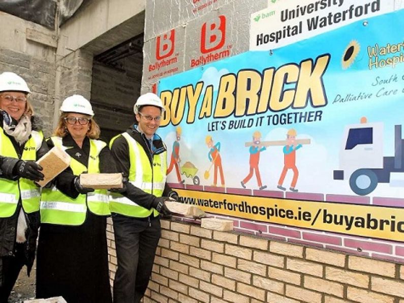 Waterford Hospice launches fresh appeal in the 'Buy A Brick' campaign.