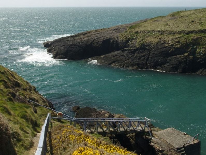 Waterford Council closes section of Dunmore East cliff path