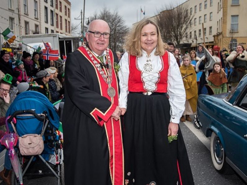 Norwegian Ambassador 'honoured' to be named Grand Marshall of Waterford City parade