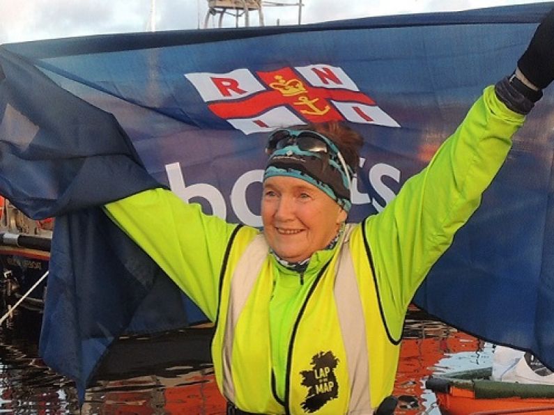 Woman running the coast to raise funds for the RNLI arrives in Waterford