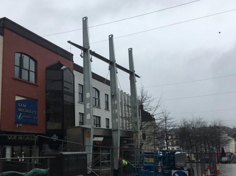 Information Kiosk removed from Waterford City Centre