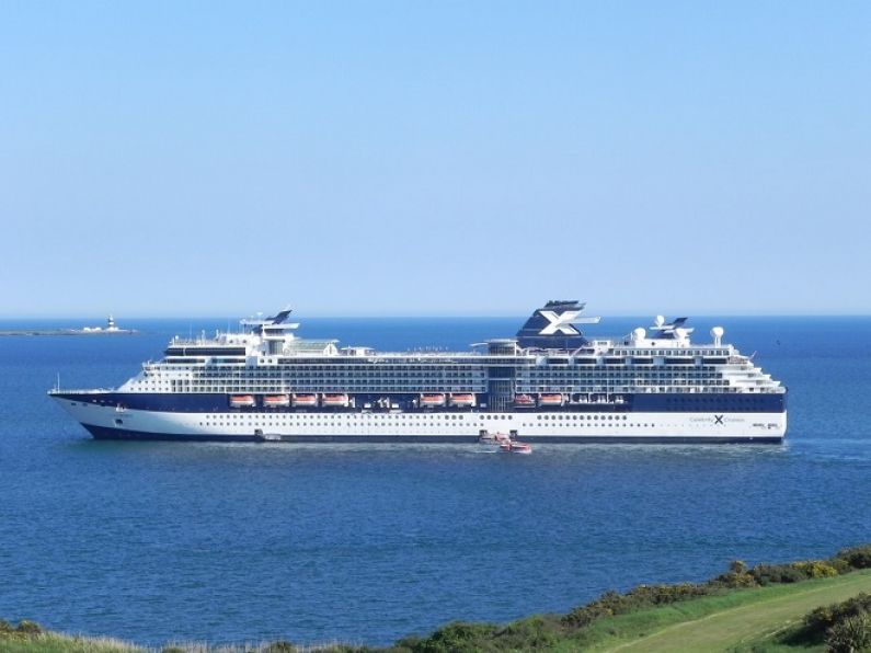 Cruise ship twice the length of Croke Park visits Waterford