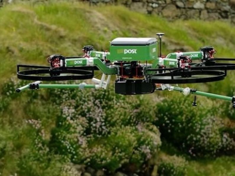 An Post drone 'Postman Padraig' delivers its first parcel