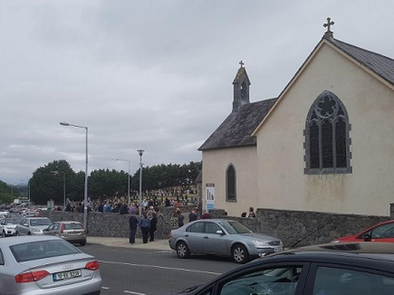 The funeral of Kilmacow musician Damien O'Brien takes place in Waterford City