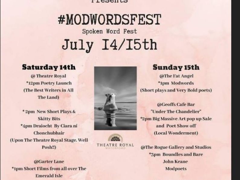 Listen back: #Modwordsfest2018 is jam-packed with free events in Waterford City, Mary hears "On the Fringe."