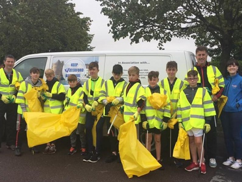 Sports clubs recognised for cleaning up Waterford City