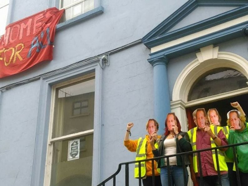 Activists occupy vacant building in Waterford