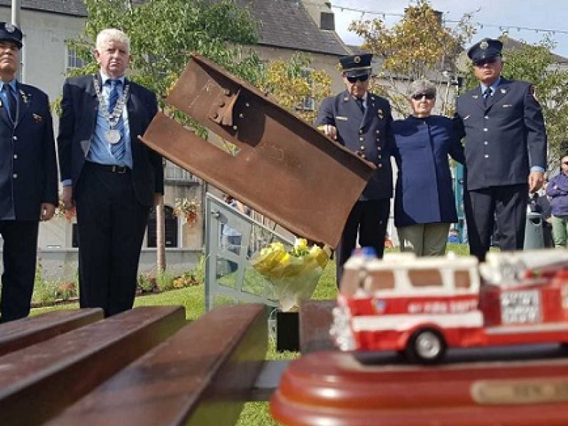 9/11 memorial unveiled in Waterford City