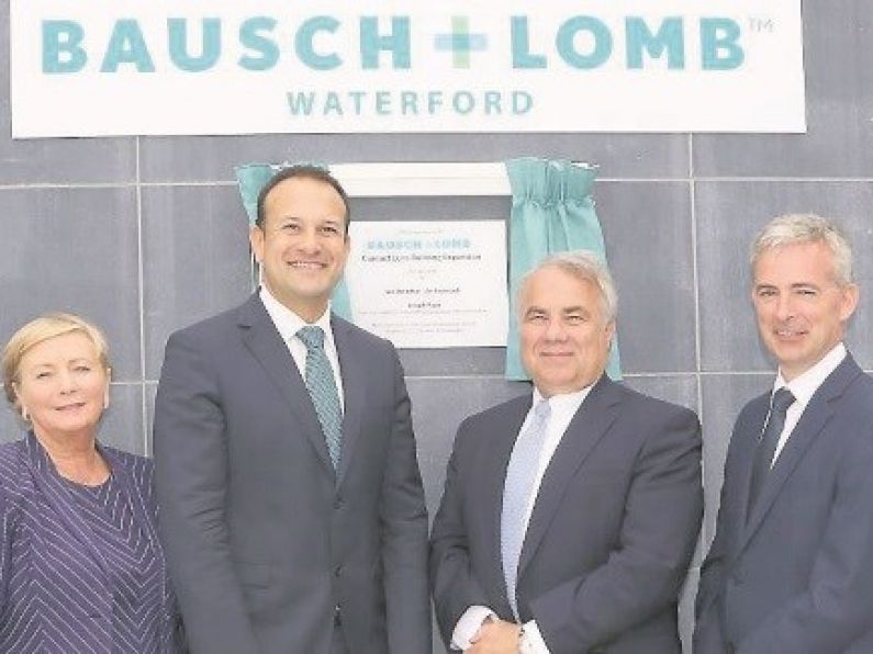 Major expansion announced at Bausch and Lomb in Waterford