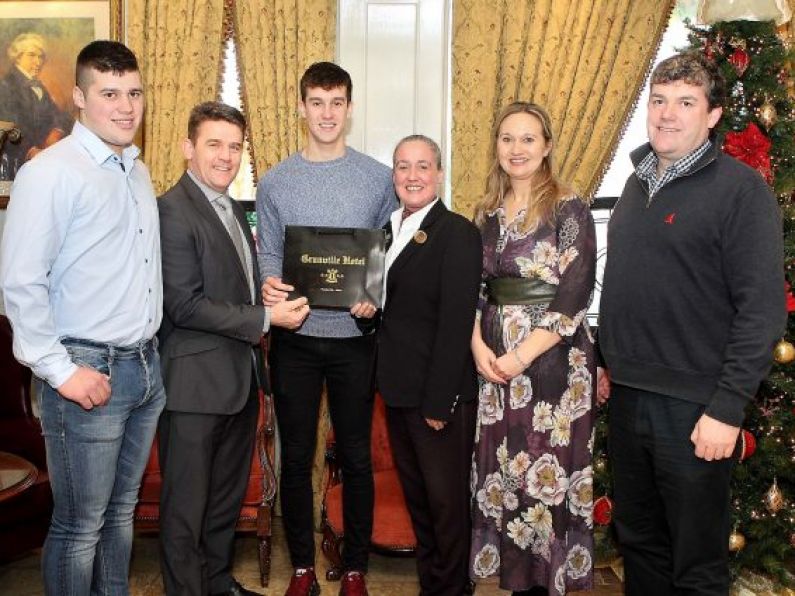 Judges choose Abbeyside hurler Michael Kiely for the December WLR Granville Hotel GAA award.