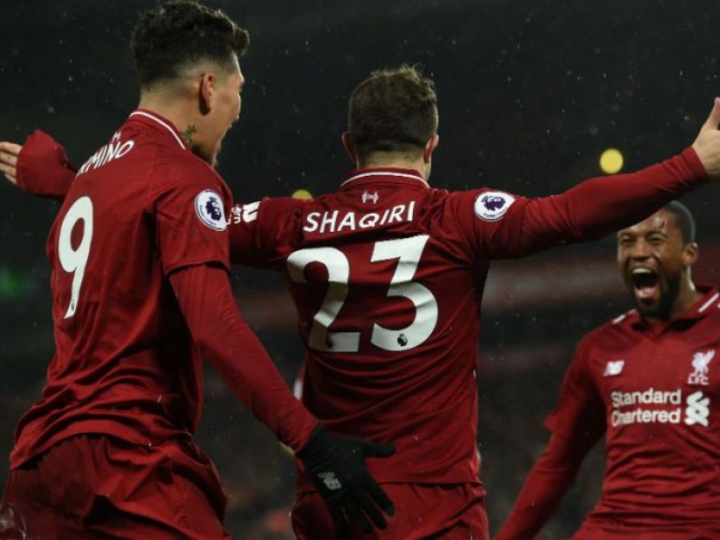 Liverpool go top of Premier League table after victory over lackluster Manchester United