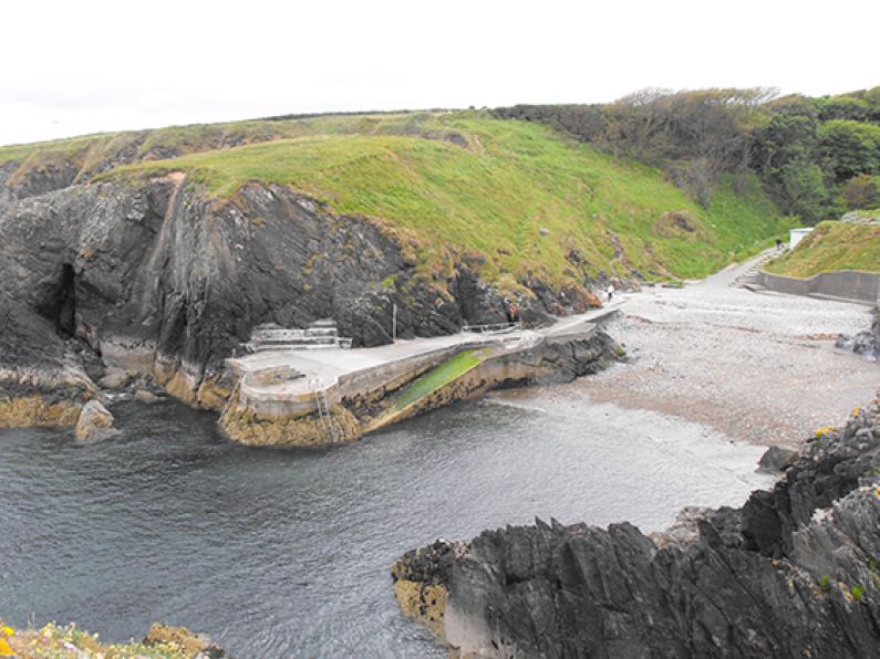 Tramore RNLI Lifeboat launched after swimmer got into difficulty at the Guillamene