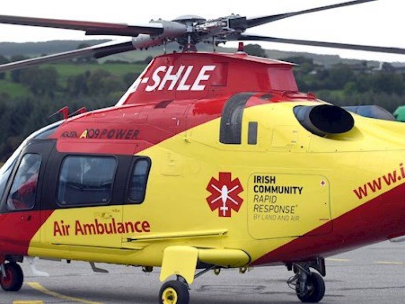 Family credits air ambulance service with saving their dad's life...