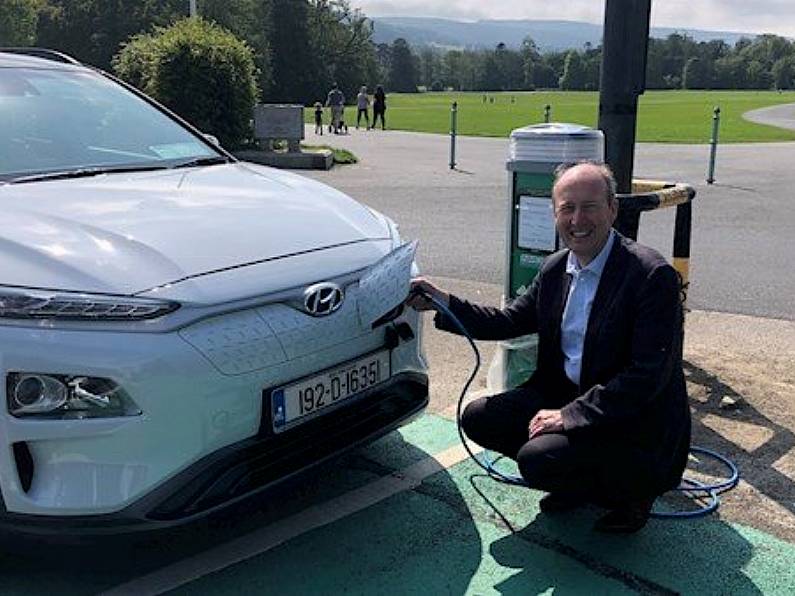 Shane Ross apologises for 'jumping the gun' over photo with non-operational charging point