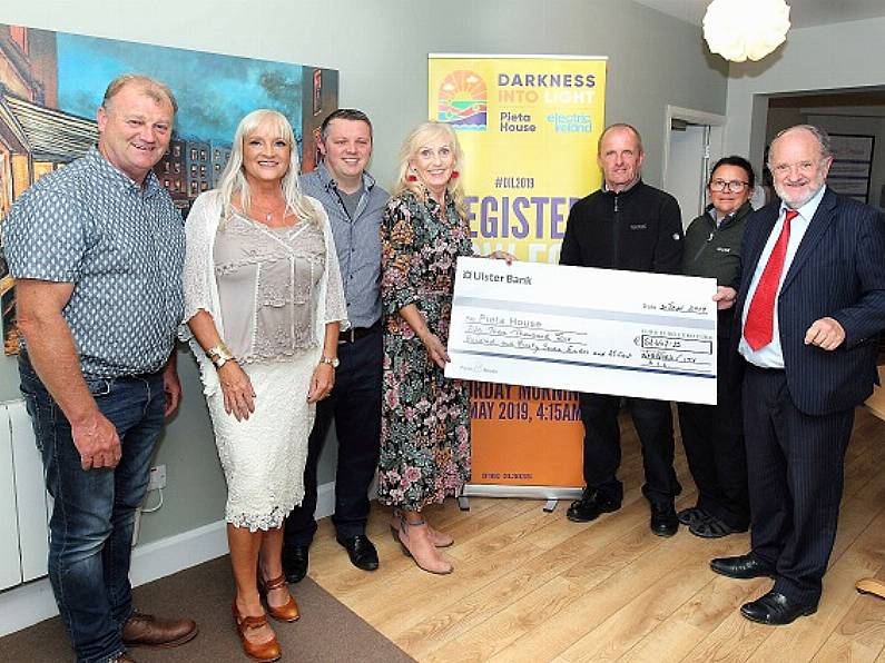 Darkness into Light in Waterford City raises over 53 thousand euro for Pieta House.