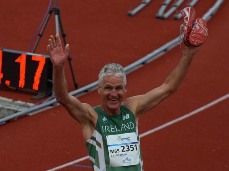 Waterford runner Joe Gough wins 800m title at European Masters Championships