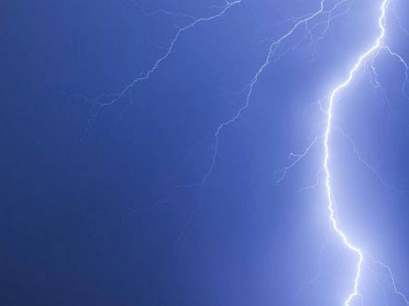 Status Yellow thunder warning issued as lightning strikes leave thousands without power