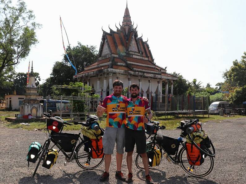 Waterford man cycling across 28 countries and 3 continents for sick children