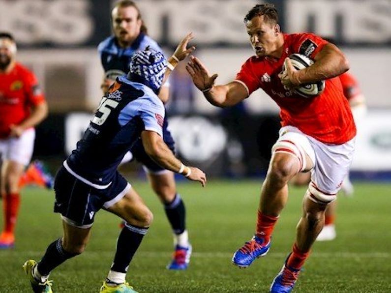 Munster score four tries to see off Cardiff Blues in Guinness PRO14