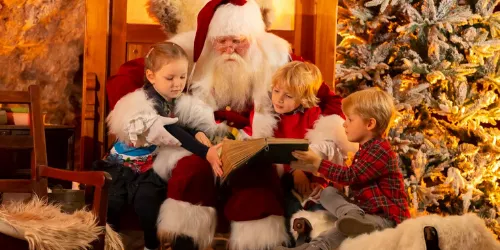 WINTERVAL WATERFORD SANTA in Santa's Grotto