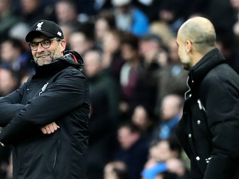 Pep V Klopp - shaved head V glistening teeth - It's the latest False 9 podcast