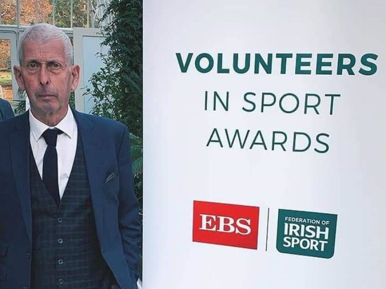 Waterford FC's kit manager receives Volunteer in Sport Award