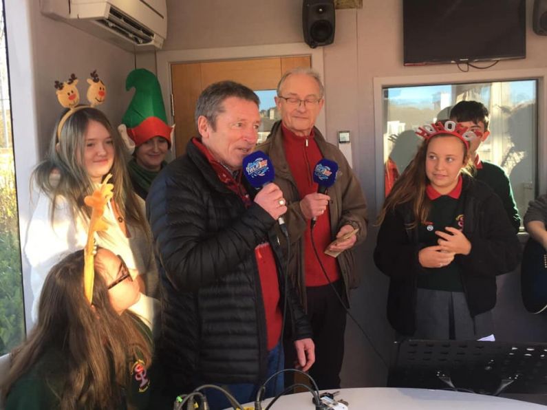 Outside Broadcast from St Vincent De Paul shop for Wear Red Day - Deise Today Friday December 13th