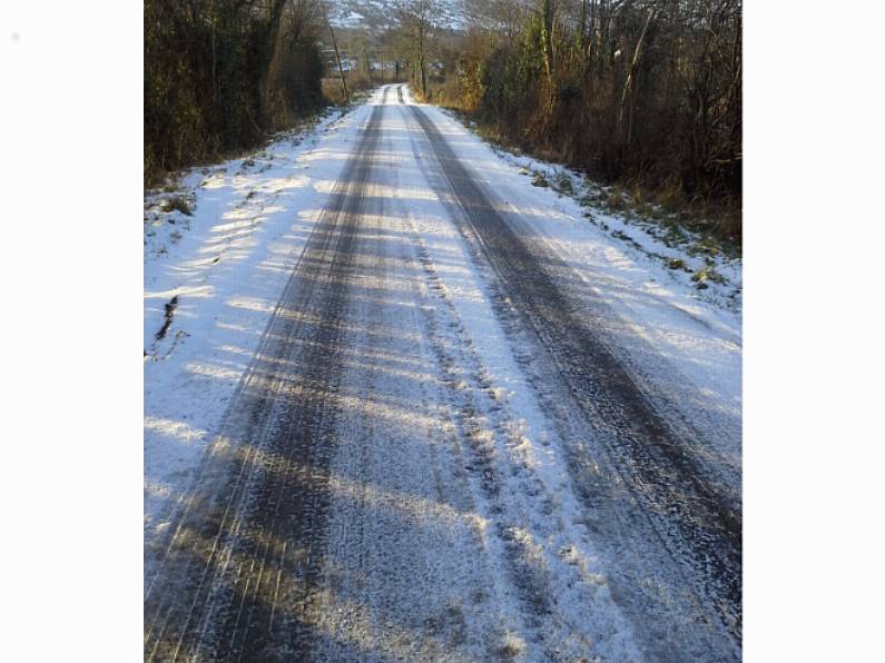 Snow and ice warning for the whole country