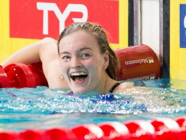 McSharry sets new Irish record to make European final