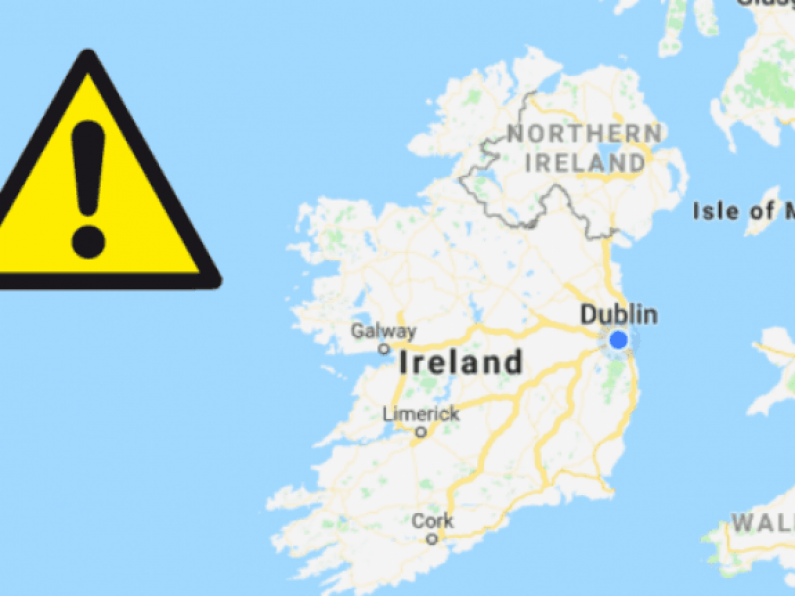 Yellow wind warning for Waterford until 11am tomorrow