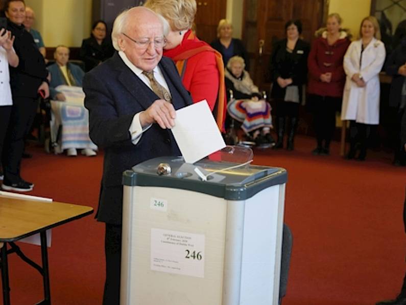 #GE2020: Micheál Martin and Michael D Higgins cast their votes