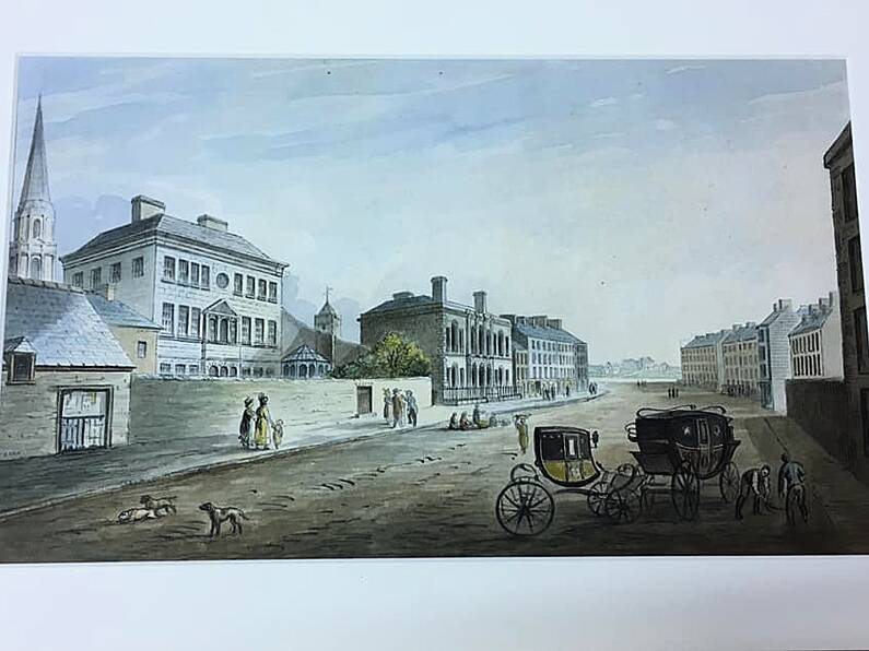 Eamonn McEneaney talks about a painting by Samuel Fredrick Brocas and in particular a Waterford scene he painted circa 1812.