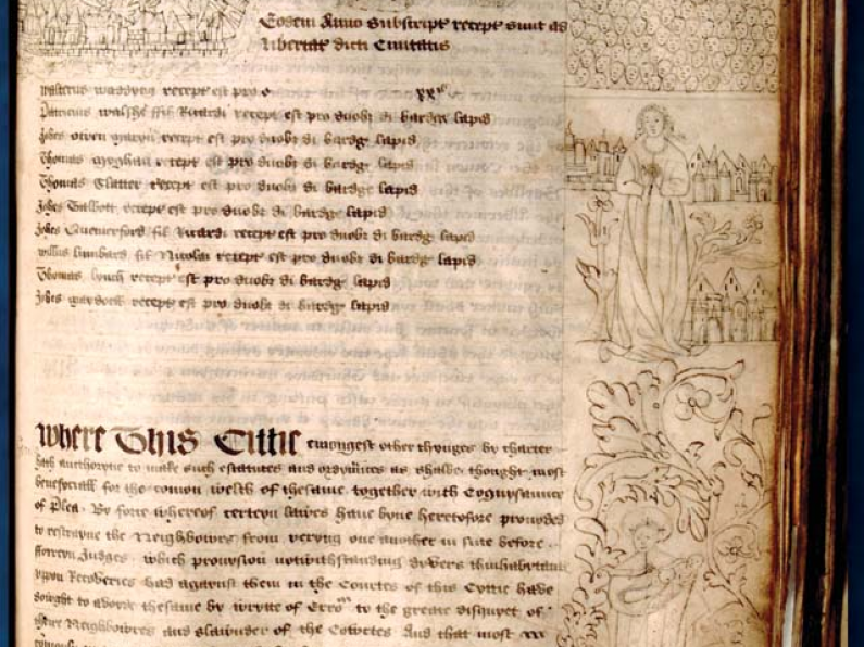 Listen back: Eamonn McEneaney discusses the Great Parchment book of Waterford