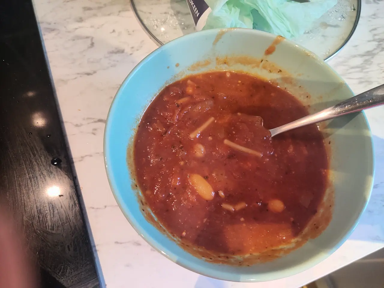 minestrone tomatoes beans