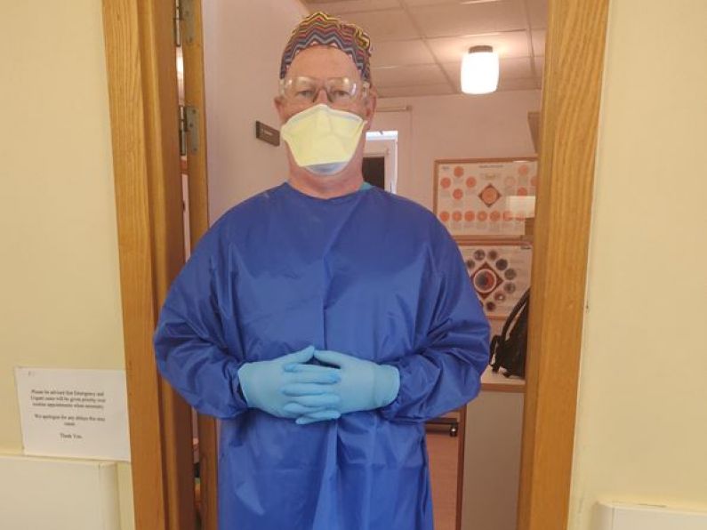 A Waterford consultant surgeon who created reusable PPE says three thousand of his gowns have been made for University Hospital Waterford.