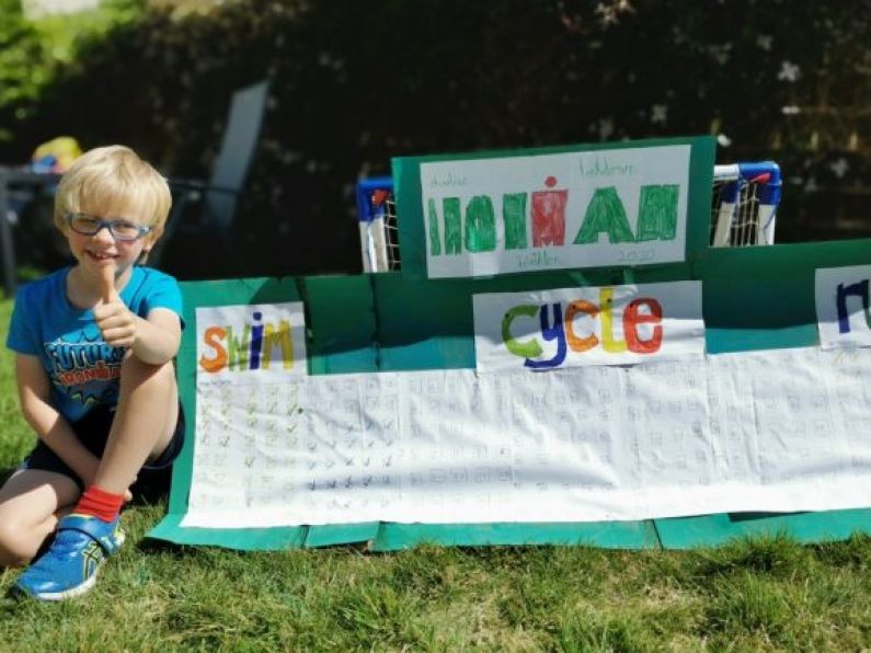 6yr old to do a triathlon for charity!