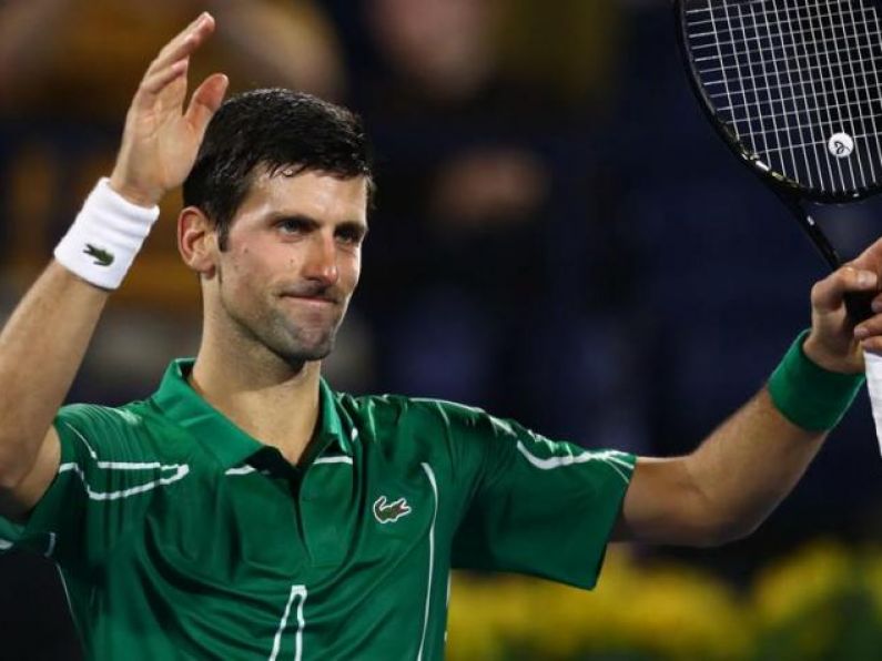 Men's World tennis number one Novak Djokovic tests positive for Coronavirus.